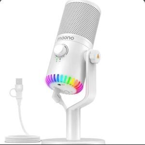 DGM20 GamerWave Condenser USB Gaming RGB Microphone‎